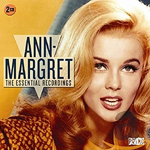 CD cover featuring Ann-Margret in a blonde hairstyle, leopard print.