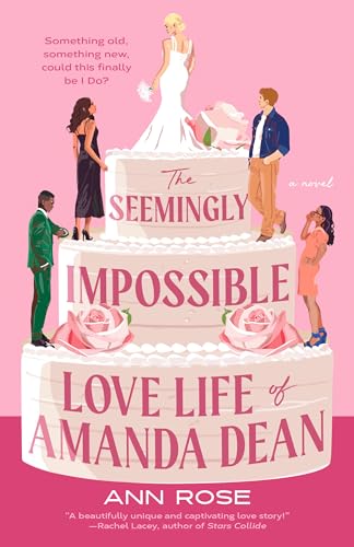 Book cover featuring illustrated people on a tiered wedding cake.