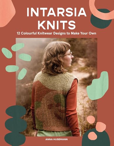 Book cover featuring a person wearing a patterned knit vest outdoors on a rust background.
