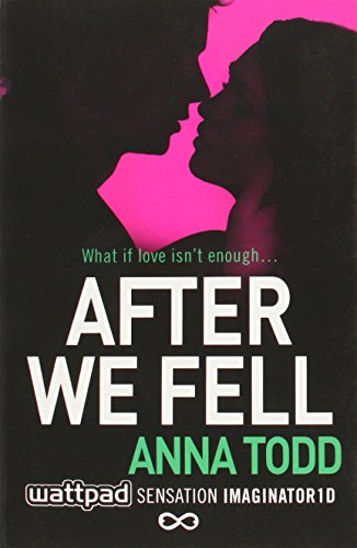Book cover featuring silhouettes of a couple against a bright pink background.