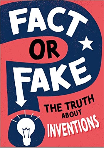 Book cover with bold text “Fact or Fake?” and a lightbulb illustration.