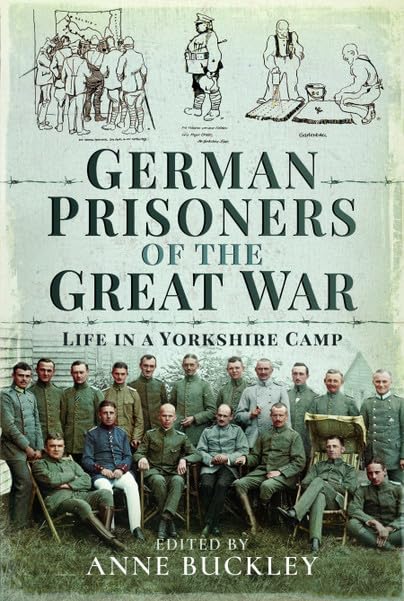 Book cover depicting German prisoners of war during World War One.