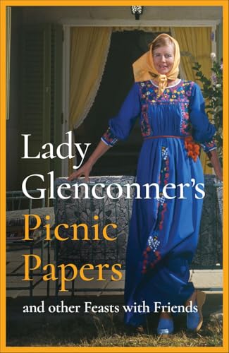 Book cover featuring Lady Glenconner in a blue, embroidered dress.