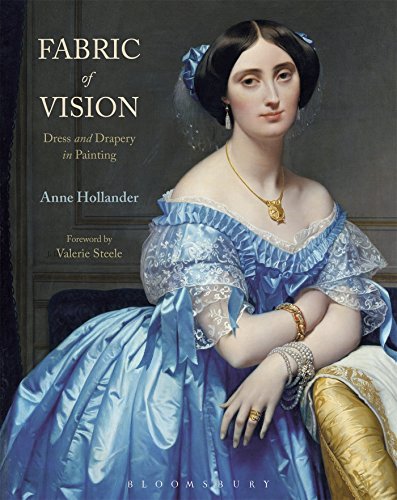 Book cover featuring a 19th-century woman in a blue gown.