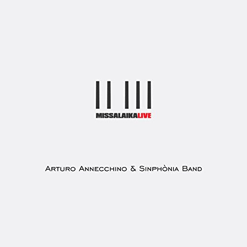 CD cover for "Missalaika Live" by Arturo Annecchino & Sinfhònia Band.