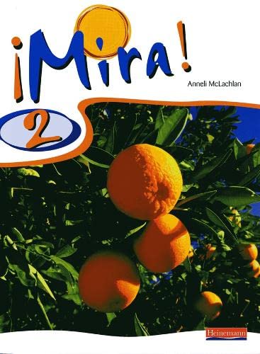 Mira! Pupil Book 2" cover with oranges against a blue sky.