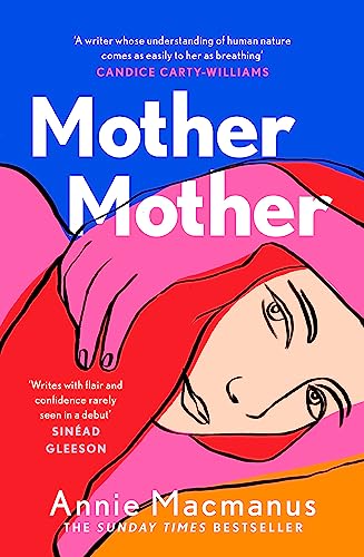 Book cover: "Mother Mother" with illustration of a woman’s face and hand.