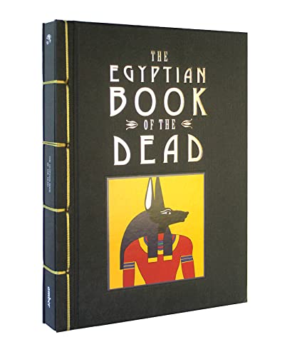 Black book cover with gold text, Anubis image, and Chinese binding.
