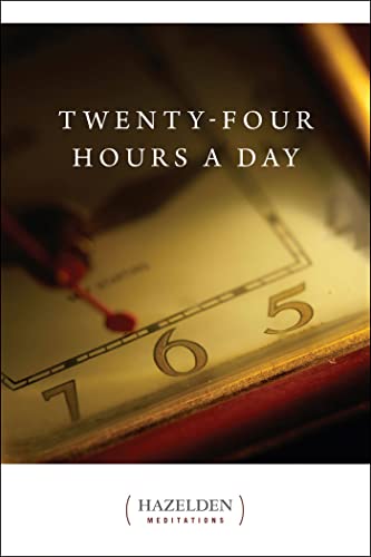 BookSBBSLBook cover titled Twenty-Four Hours a Day featuring a close-up of a clock.