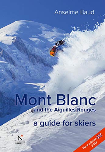Book cover: skier on snowy mountain, "Mont Blanc" title visible.