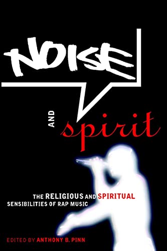 Book cover: “Noise and Spirit” with white and red text, silhouette figure.