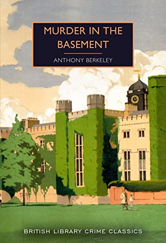 Book cover illustration of a large ivy-covered building with two people on a lawn.