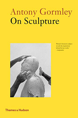 Yellow book cover featuring hands sculpting a white human form.