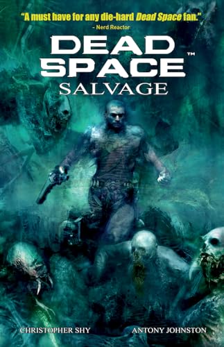 Dark sci-fi comic book cover with eerie atmosphere and possibly dismembered body parts.