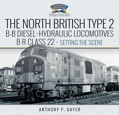 Book cover featuring a black and white photograph of British Rail Class 22 locomotives.
