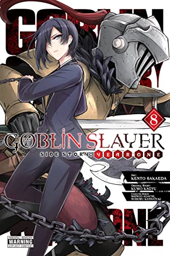 Manga cover: armored figure and young man with dark hair, chains.