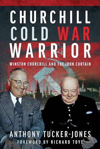 Book cover featuring Winston Churchill and Harry Truman with a red background.