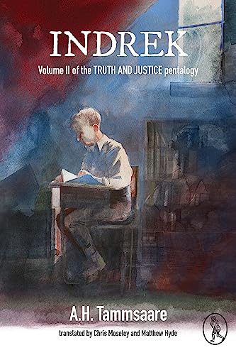 Book cover: watercolor painting of a boy reading at a desk.