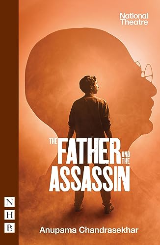 Play cover: man facing large profile silhouette, title "The Father and the Assassin".