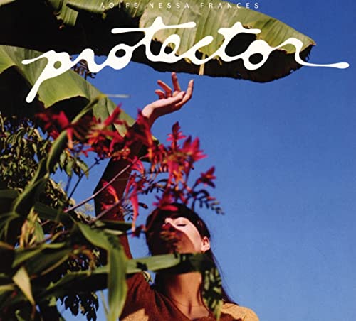 CD cover for Aoife Nessa Frances’ “Protector” featuring a woman and foliage.