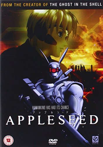 Appleseed DVD cover featuring anime characters and a futuristic cityscape.