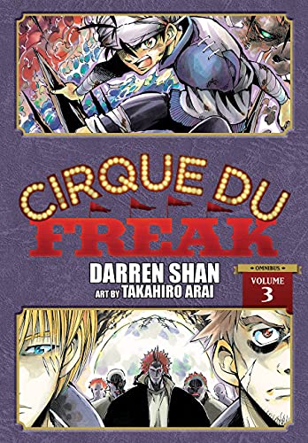 Cover of “Cirque Du Freak: The Manga, Vol. 3” with action illustration.