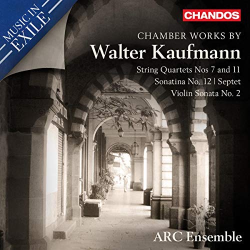 CD cover for Walter Kaufmann chamber works by Arc Ensemble.