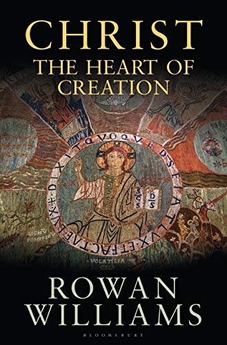 Book cover: Christ in mosaic, with text “Christ the Heart of Creation”.