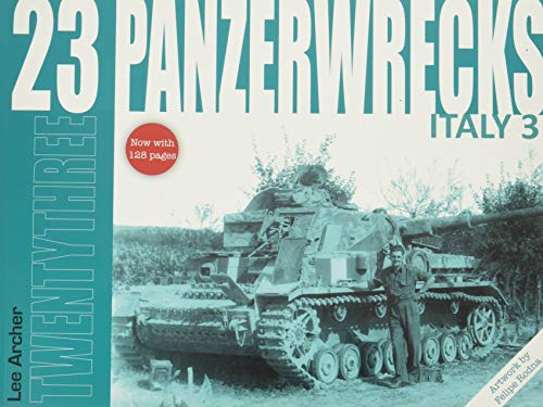 Book cover featuring a damaged German tank and soldiers in Italy.