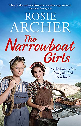 Book cover featuring two young women by a canal and boats.