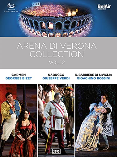 DVD cover for Arena Di Verona Collection Vol. 2, opera performances.