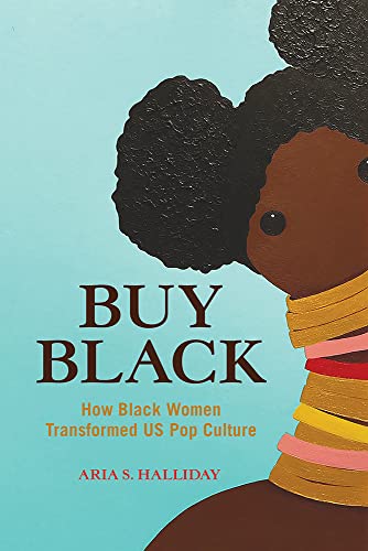 Book cover: "Buy Black" with illustration of a Black woman’s profile.