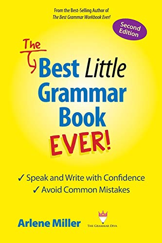 Yellow book cover with bold red and blue text: "The Best Little Grammar Book Ever!