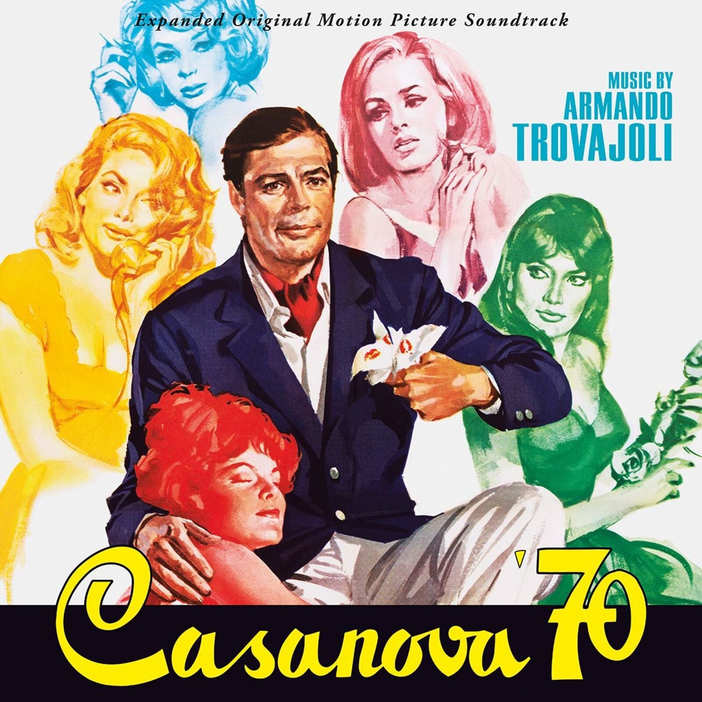 “Casanova 70” CD cover featuring illustrated figures and bold text.