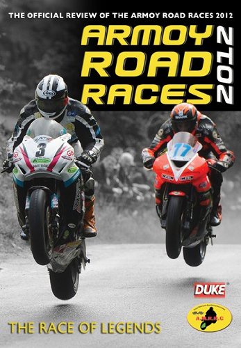 DVD cover featuring two motorcycle racers speeding on a winding road.