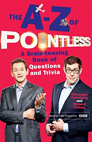 Book cover featuring Alexander Armstrong and Richard Osman, with a red background.