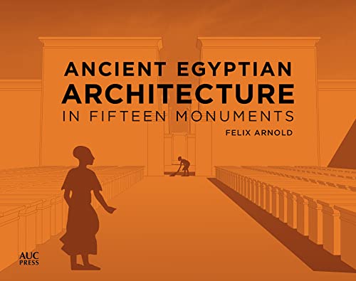 Book cover: Ancient Egyptian Architecture, featuring a temple illustration.