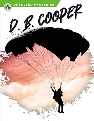 Book cover depicting a silhouetted figure parachuting against a sunset.