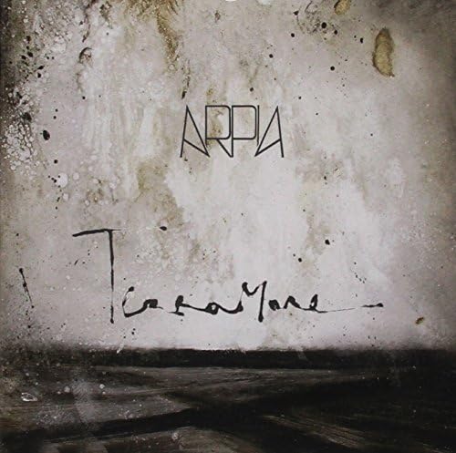 CD cover for Arpia - Terramare, with distressed, textured white background.