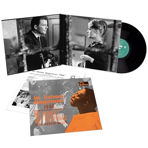 Vinyl record of Art Blakey & The Jazz Messengers, with film imagery.