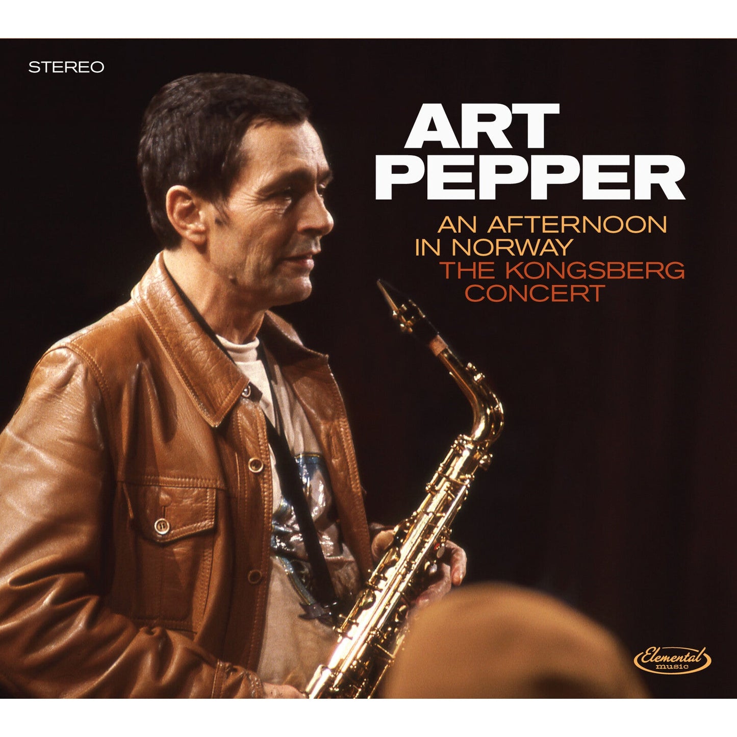 Art Pepper album cover featuring a portrait of the saxophonist.