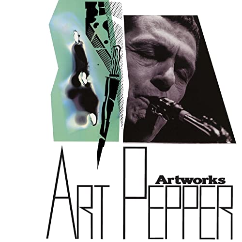 Art Pepper album cover featuring a musician playing a saxophone.