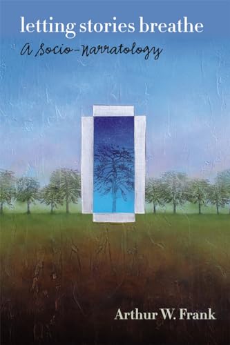 Book cover showing a landscape with trees and a central rectangular window frame.