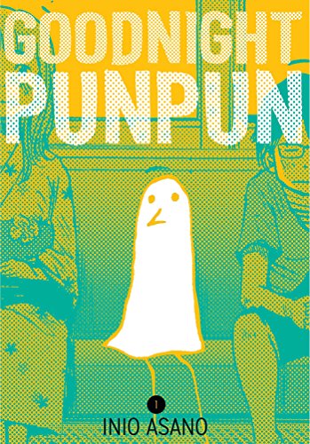 Goodnight Punpun" volume 1 cover: ghost-like figure and blurred faces.