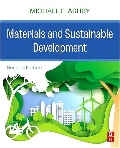 Book cover: "Materials and Sustainable Development," second edition, with green imagery.