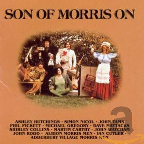 CD cover for “Son of Morris On” featuring a group in folk attire.