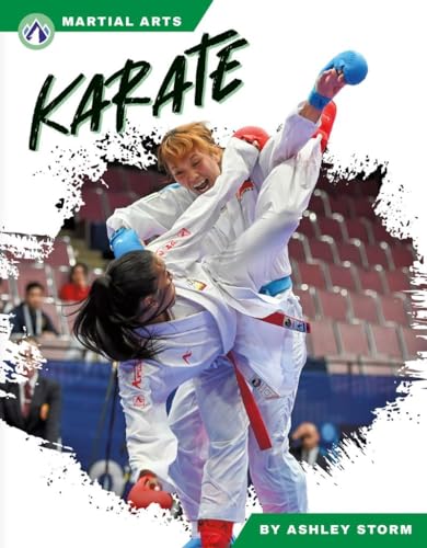 Book cover depicting two karate practitioners in action, wearing protective gear.