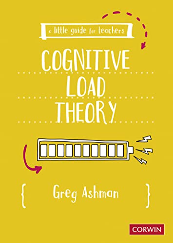 Book cover: "Cognitive Load Theory" by Greg Ashman, with a battery illustration.
