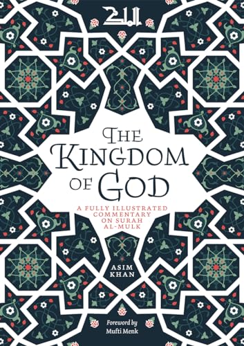 Book cover with ornate teal Islamic design and title "The Kingdom of God".