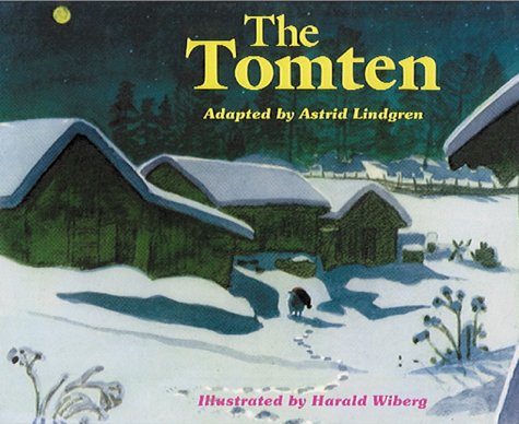 Book cover: snowy farm scene with a small figure and buildings.